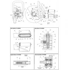 Main Assembly For Belle Hydraulic Disc Cutter