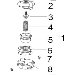 McCulloch ELITE 2 710 B-PRO - 2007-03 - Cutting Equipment (2) Parts Diagram