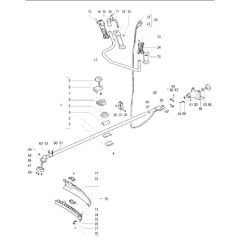 McCulloch ELITE 2 710 B-PRO - 2007-03 - Shaft & Handle Parts Diagram