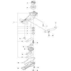 McCulloch ErgoLite 6028 - Clutch & Gearbox Parts Diagram