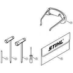 Genuine Stihl FC100 / U - Tools, Extras