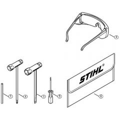 Genuine Stihl FC110 / U - Tools, Extras