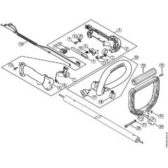 Genuine Stihl FC90 Z / J - Handle, Loop handle