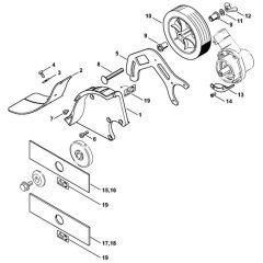 Stihl FCS-KM - Deflector - Parts Diagram
