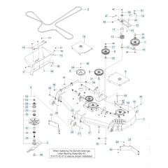 Husqvarna Fd72 Pz - Mower Deck & Cutting Deck