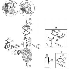 Genuine Stihl FS100 / B - Valve Timing Gear