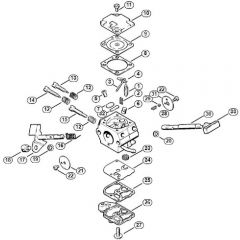 Genuine Stihl FS106 / F - Carburettor SK5, C1Q-SK5