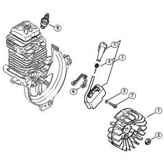 Genuine Stihl FS111 / D - Ignition System