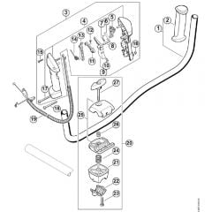 Genuine Stihl FS111 / G - Bike Handle