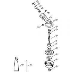 Genuine Stihl FS120 2-MIX / AA - Gear head