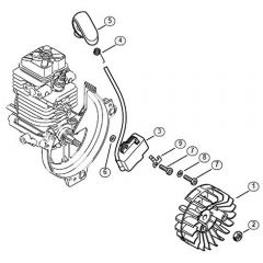 Genuine Stihl FS130 / E - Ignition System