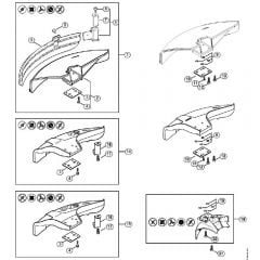 Genuine Stihl FS130 R / N - Deflector