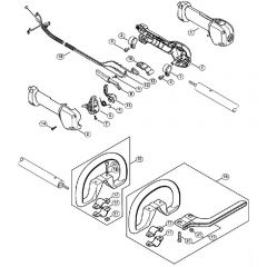 Genuine Stihl FS131 R / H - Handle