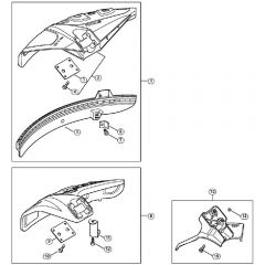 Genuine Stihl FS131 R / M - Deflector