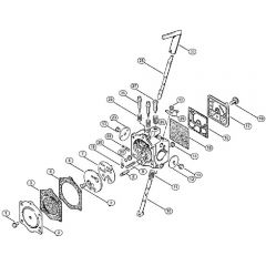 Genuine Stihl FS150 / C - Carburetor parts