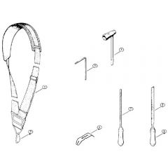 Genuine Stihl FS150 / H - Harness, Tools, Extras