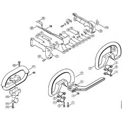 Genuine Stihl FS160 / M - Loop Handle