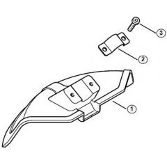 Genuine Stihl FS23 SC-E / J - Deflector