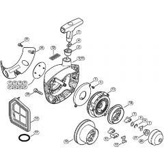 Genuine Stihl FS240 C-E / B - Rewind starter