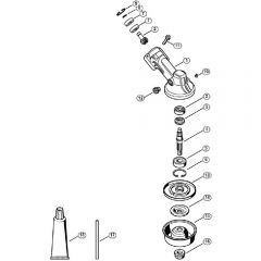 Genuine Stihl FS240 / Q - Gear head