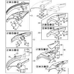 Genuine Stihl FS240 R / T - Deflector