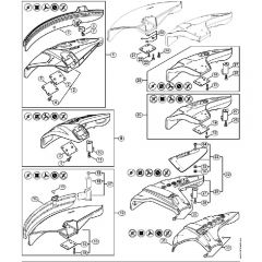 Genuine Stihl FS240 / T - Deflector