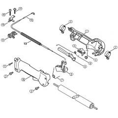 Genuine Stihl FS250 R / V - Control Handle (09.2003)