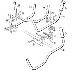 Genuine Stihl FS280 / L - Handlebar