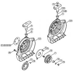 Genuine Stihl FS300 / B - Rewind starter