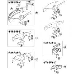 Genuine Stihl FS300 / V - Deflector