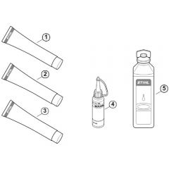 Genuine Stihl FS310 / R - Miscellaneous lubricants and greases