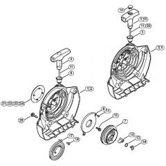 Genuine Stihl FS350 / B - Rewind starter