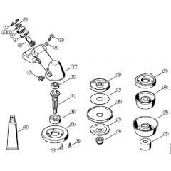 Genuine Stihl FS350 / T - Gear head