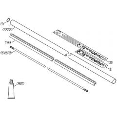 Genuine Stihl FS360 C-EM / M - Drive tube assembly