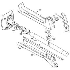 Genuine Stihl FS360 / H - Drive tube assembly, Clutch housing  19 317 784 (17.89)