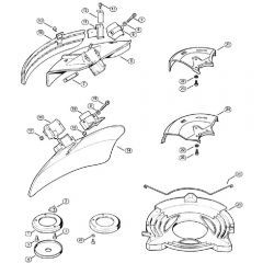 Genuine Stihl FS360 / O - Deflector