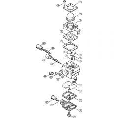 Genuine Stihl FS38 2-MIX / V - Carburettor C1Q-S216, C1Q-S190 2-MIX (16.2014), (39.2011)