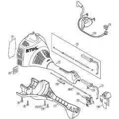 Genuine Stihl FS38 / H - Motor Housing