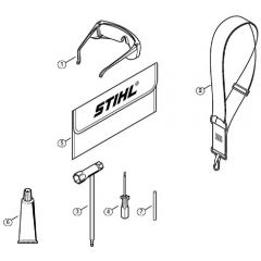 Genuine Stihl FS40 C-E / L - Tools, Extras