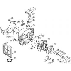 Genuine Stihl FS410 C-E / B - Rewind starter