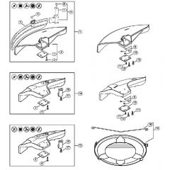 Genuine Stihl FS44 / N - Deflector FS 44