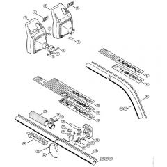 Genuine Stihl FS44 R / H - Drive Tube Assembly FS 40, FS 44