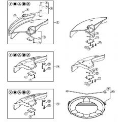 Genuine Stihl FS44 R / N - Deflector FS 44