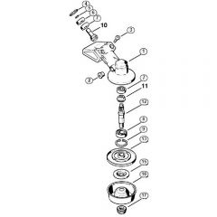 Genuine Stihl FS44 R / P - Gear Head FS 44 (19.96)