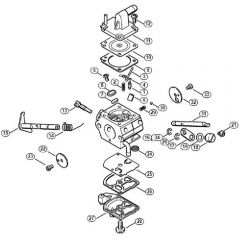 Genuine Stihl FS450 L / K - Carburetor C1Q-S34 (46.2003)