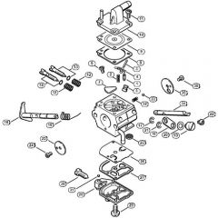 Genuine Stihl FS450 L / L - Carburetor C1Q-S33 (19.1998)