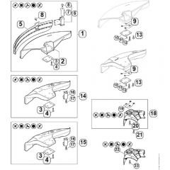 Genuine Stihl FS450 / T - Deflector