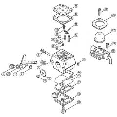 Genuine Stihl FS45 / AA - Carburetor C1Q-S44