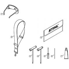 Genuine Stihl FS45 / AD - Tools, Extras