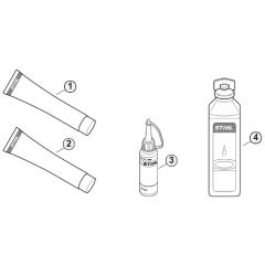 Genuine Stihl FS45 / AG - Miscellaneous lubricants and greases